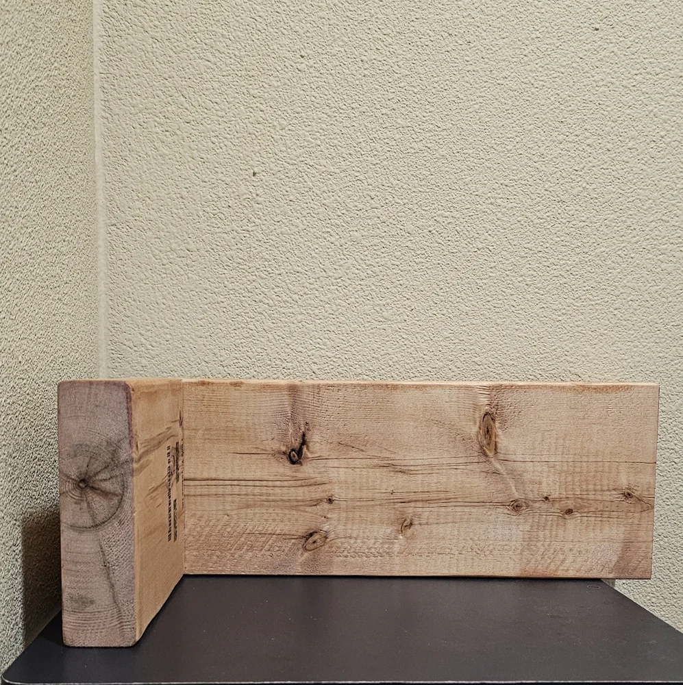 Natural Wood Book Stand